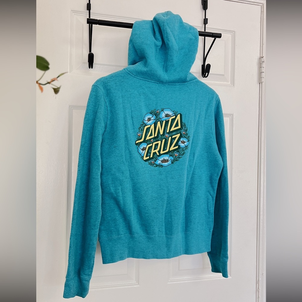 Santa Cruz zip up hoodie